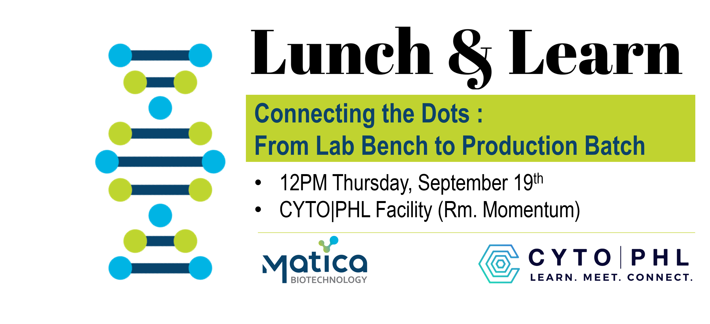 [Matica Event] Lunch and Learn in Phily